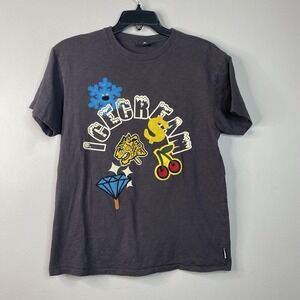 Icecream Melted Short-Sleeve Dark Gray T Shirt Size M‎
